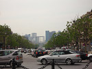 view from the (Arc de Triomphe)