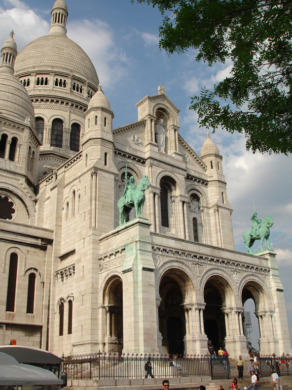 Sacr Coeur on Montmarte