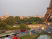 Paris - Eiffel Tower from the side