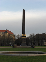 Obelisk at the Löwenwall