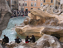 Trevi Brunnen - fontana di trevi