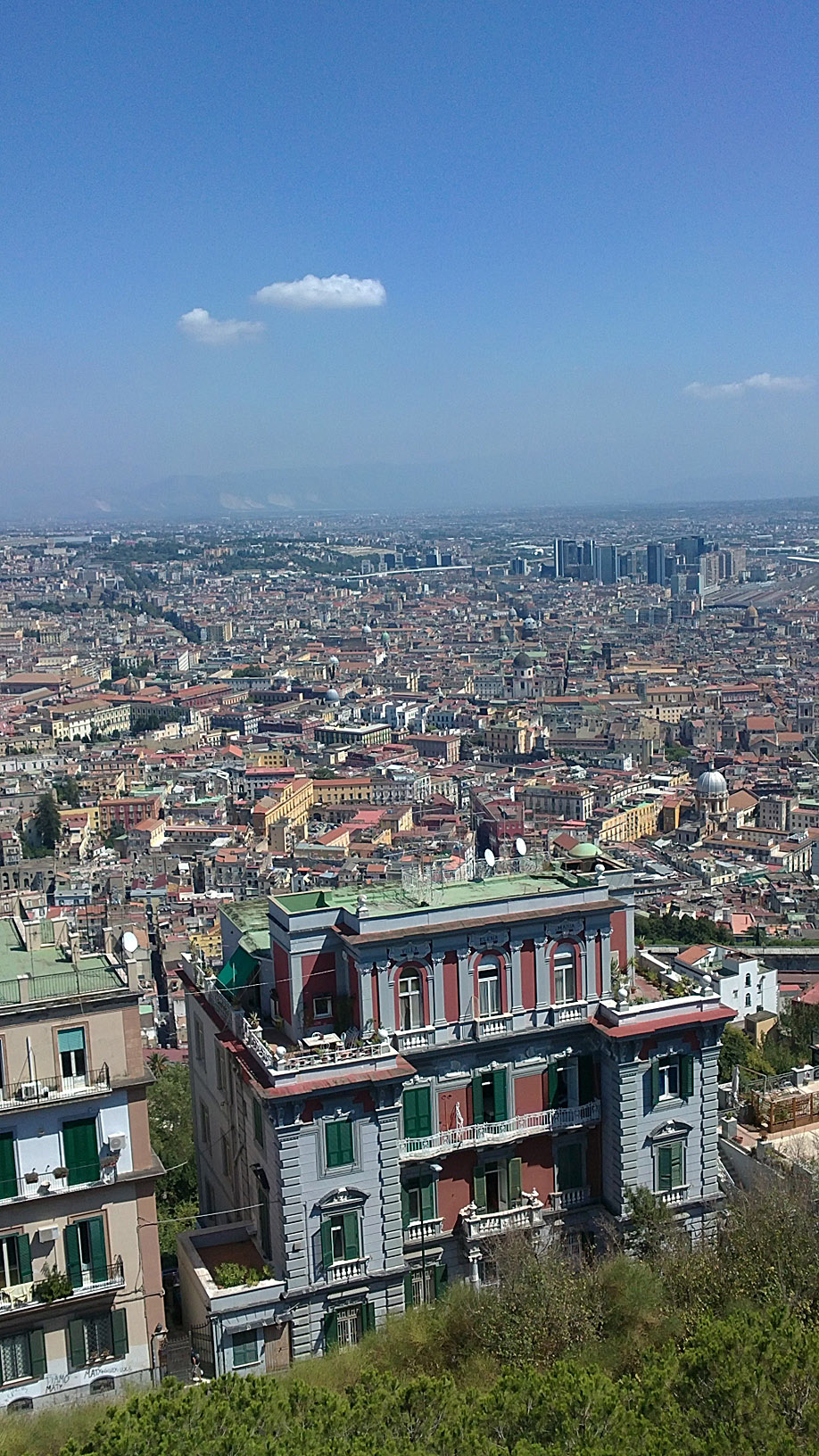 Ausblick auf Neapel